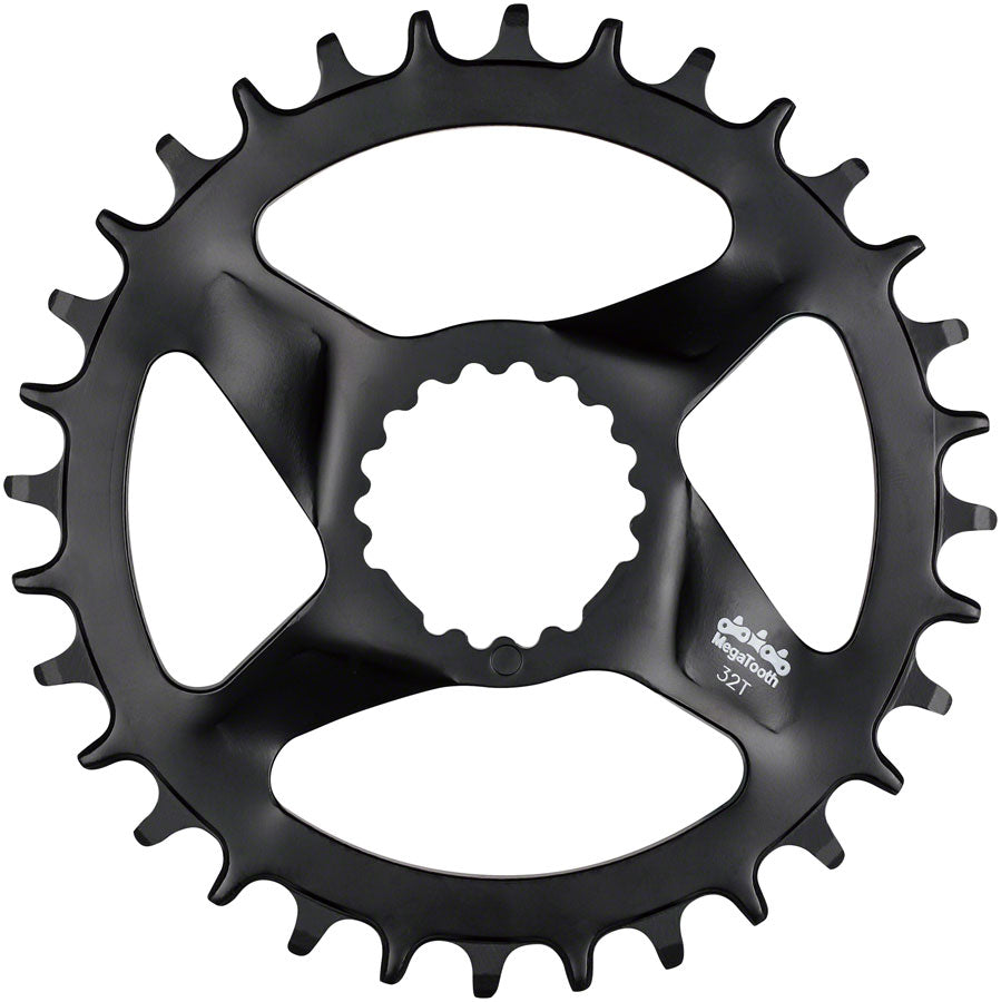 Full Speed Ahead Comet MegaTooth Direct Mount Chainring - 32t, FSA Direct Mount, For 12-Speed Shimano Hyperglide+, Black