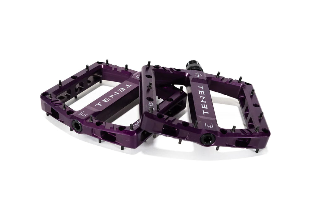 Tenet Omen V2 Aluminum Platform Pedals, Deep Purple