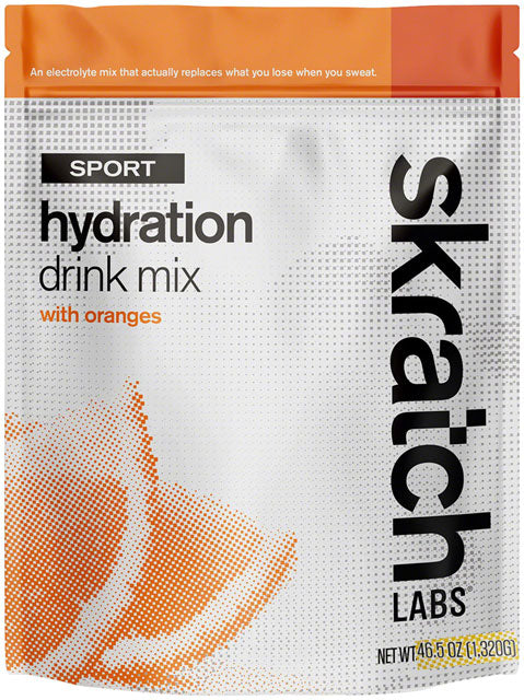 Skratch Labs Sport Hydration Drink Mix: Orange, 60-Serving Resealable Pouch