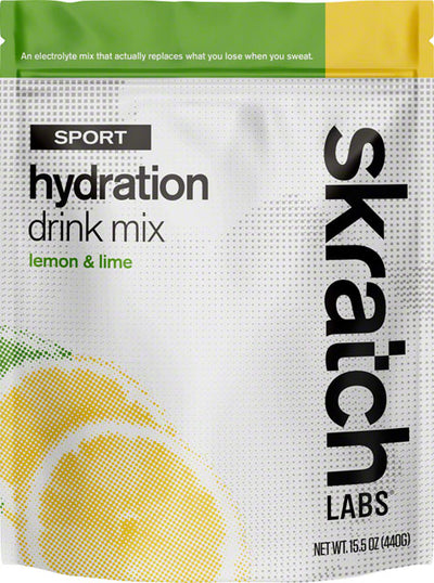 Skratch Labs Sport Hydration Drink Mix: Lemons and Limes, 20-Serving Resealable Pouch