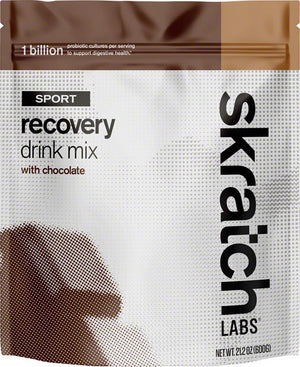 Skratch Labs Sport Recovery Drink Mix: Chocolate, 12-Serving Resealable Pouch