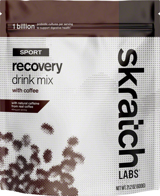 Skratch Labs Sport Recovery Drink Mix: Coffee, 12-Serving Resealable Pouch