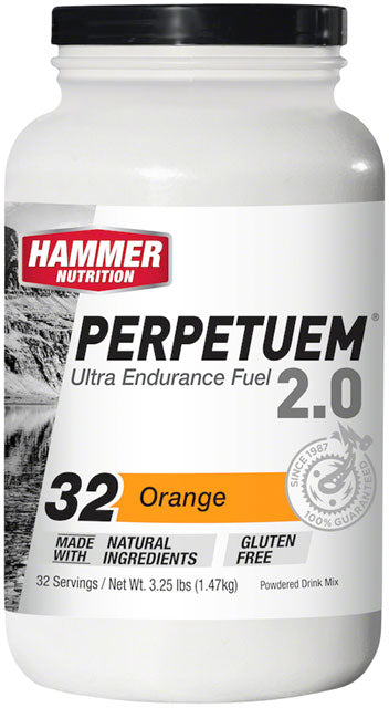 Hammer Nutrition Perpetuem Endurance Fuel - Orange, 32 Servings-0
