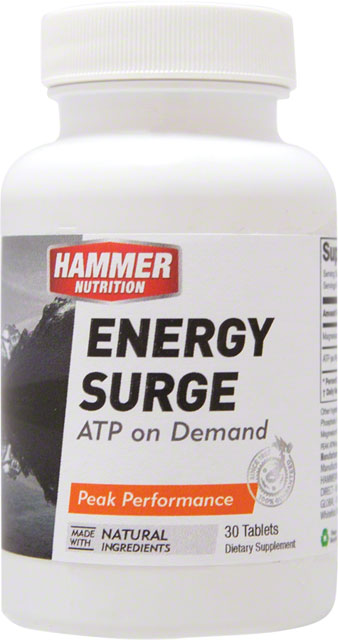 Hammer Energy Surge: Bottle of 30 Capsules-0