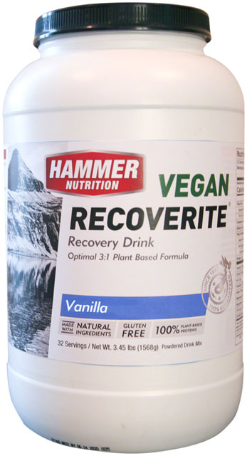 Hammer Vegan Recoverite Drink Mix: Vanilla 32 Servings