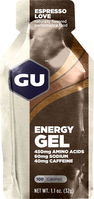 GU Energy Gel - Espresso Love, Box of 24