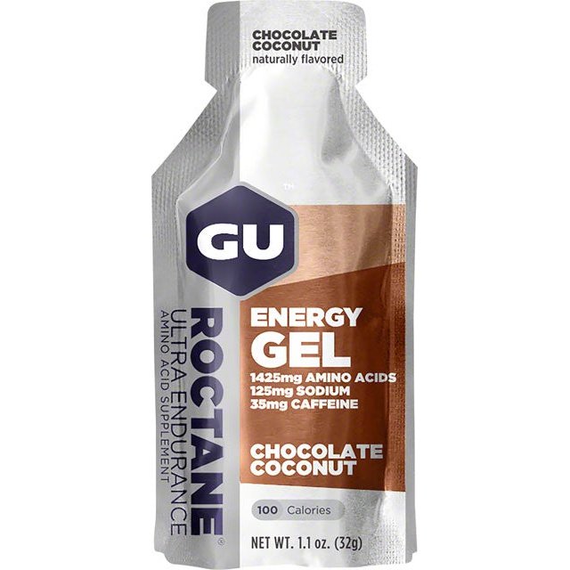 GU Roctane Energy Gel - Chocolate Coconut, Box of 24
