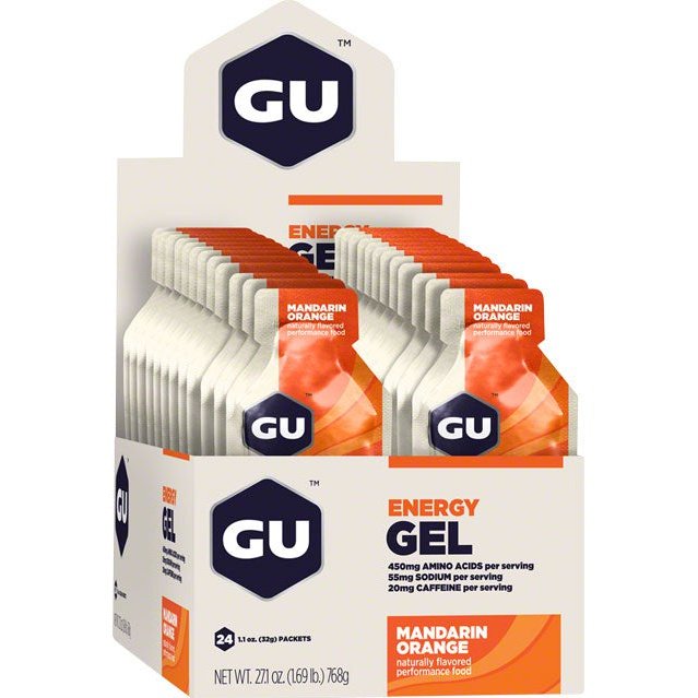 GU Energy Gel - Mandarin Orange, Box of 24