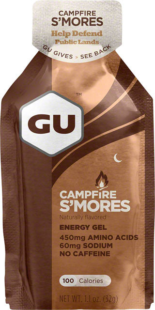 GU Energy Gel - Campfire S'mores, Box of 24