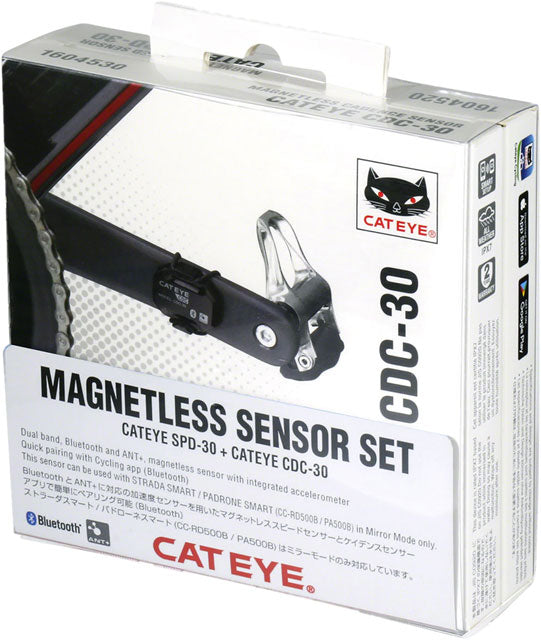 CatEye Magnetless Speed and Cadence Sensor Set - SPDCDC-30-0