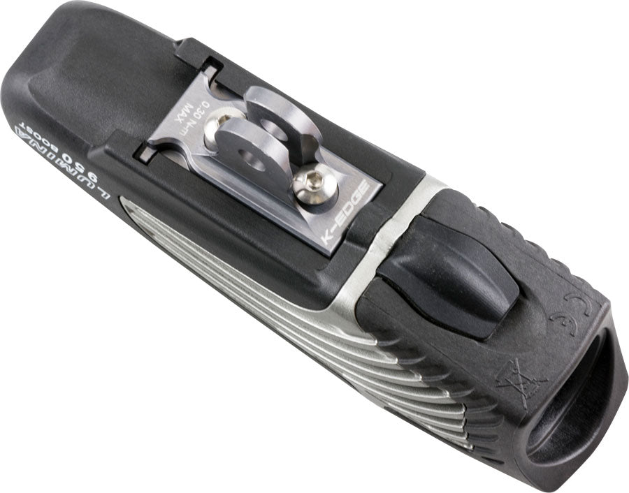 K-EDGE NiteRider Adapter: for K-EDGE Go Big Mounts and Combo Mounts, Gun Metal