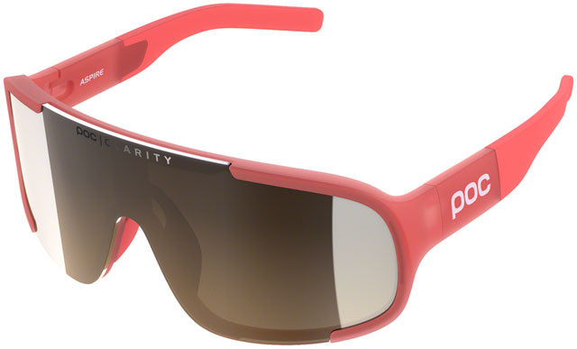 POC Aspire Ammolite Sunglasses - Coral Translucent-0