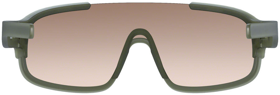 POC Crave Sunglasses - Transparent Green Brown/Violet Mirror