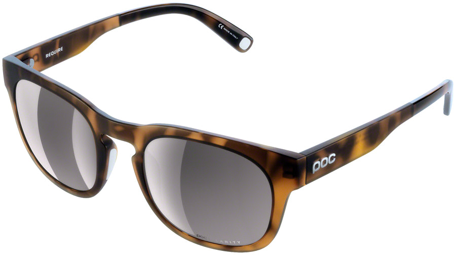 POC Require Sunglasses - Tortoise Brown, Violet/Silver-Mirror Lens