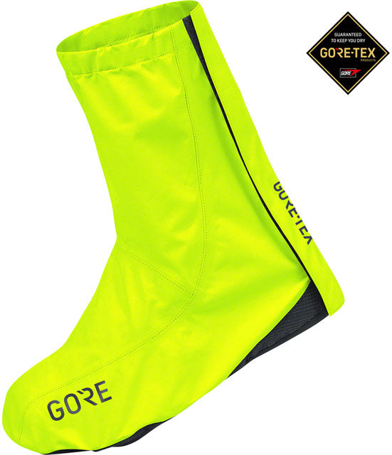 GORE C3 GORE-TEX Overshoes - Neon Yellow, Fits Shoe Sizes 9-10.5-0