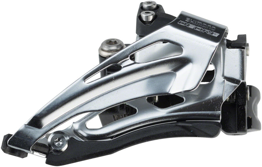 Shimano Deore FD-M6025-L 10-Speed Double Top Swing Bottom-Pull Low Clamp Front Derailleur