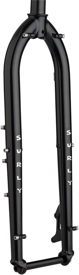 Surly Krampus 29" 110x15 Thru Axle Fork, 1-1/8" Straight Steerer, Black