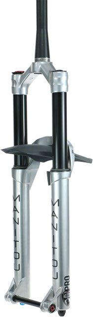 Manitou Mezzer Pro Suspension Fork - 27.5", 180 mm, 15 x 110 mm, 44 mm Offset, LE Sliver