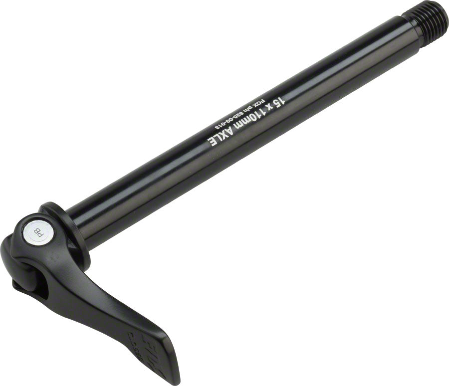 FOX QR 15 Axle Assembly, Black, for 15x110 mm Forks