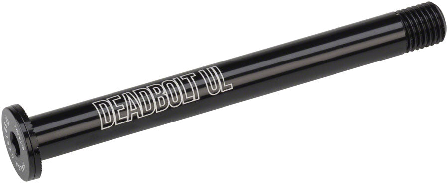 Salsa Deadbolt Ultralight Thru-Axle, Front, 15mm Axle Diameter, 135mm Length, 1.5 Thread Pitch, 12mm Thread Length