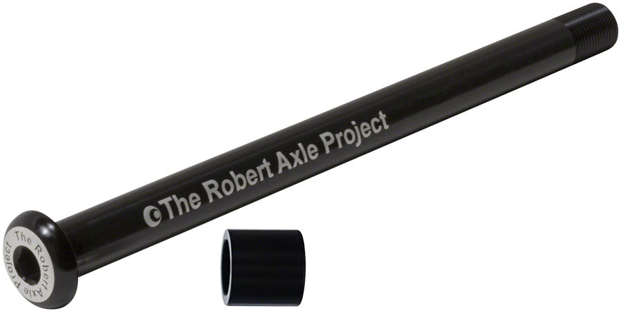 Robert Axle Project 15mm Lightning Bolt Thru Axle - Front - Length: 155mm Thread: M14 x 1.5mm (15x110 Fox - Boost), w/ Spacer