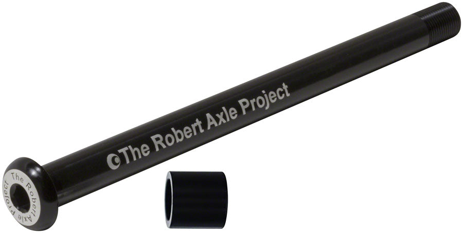 Robert Axle Project 15mm Lightning Bolt Thru Axle - Front - Length: 155mm Thread: M14 x 1.5mm (15x110 Fox - Boost), w/ Spacer
