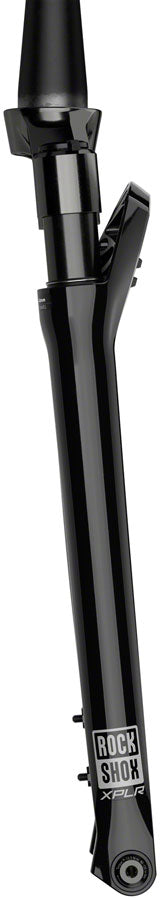 RockShox RUDY Ultimate XPLR Race Day Suspension Fork - 700c, 30 mm, 12 x 100, 45 mm Offset, Gloss Black, A1