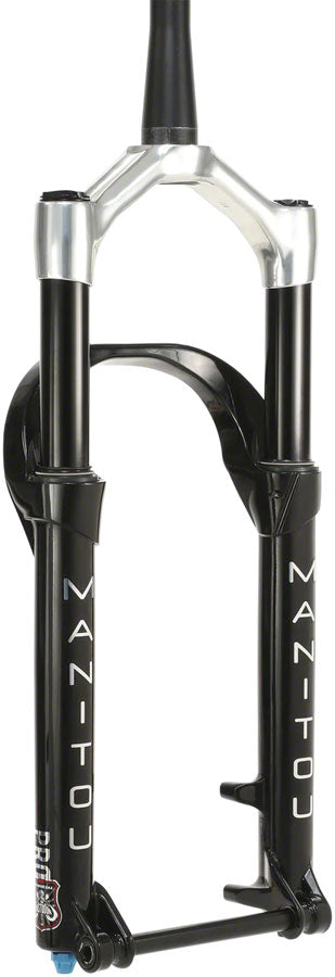 Manitou Mastodon Pro Suspension Fork - 26", 100 mm, 15 x 150 mm, 44 mm Offset, Matte Black, Standard, Gen 3