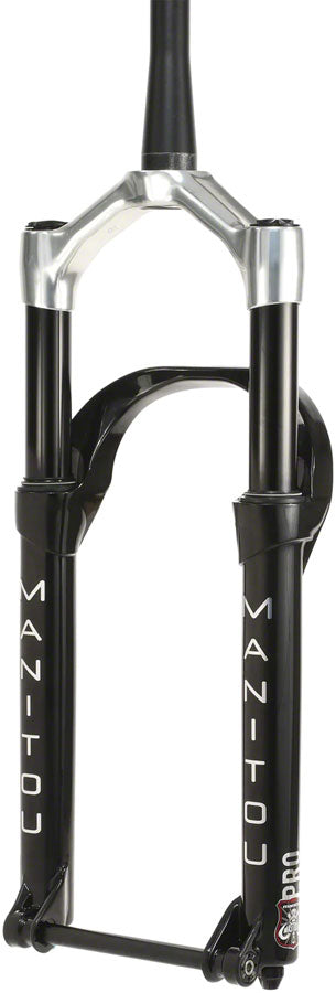 Manitou Mastodon Pro Suspension Fork - 26", 100 mm, 15 x 150 mm, 44 mm Offset, Matte Black, Standard, Gen 3