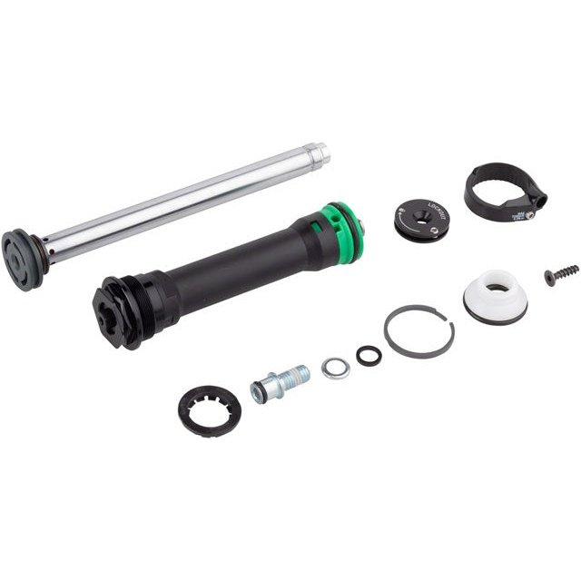 RockShox Fork Damper Assembly - 26", Remote 17mm, Poploc, Turnkey, Thread Pitch 0.8mm, Judy Silver A1+/30 Silver A3+ (2018+)