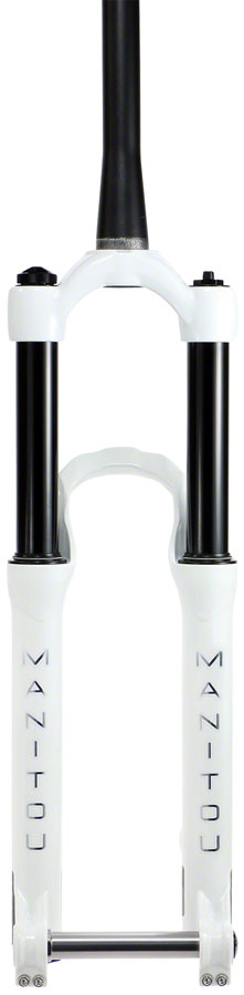 Manitou Circus Expert Suspension Fork - 26", 100 mm, 20 x 110 mm, 41 mm Offset, Gloss White