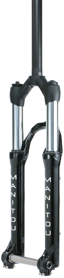 Manitou Circus Comp Suspension Fork - 26", 100 mm, 20 x 110 mm, 41 mm Offset, Gloss Black, Straight Steer