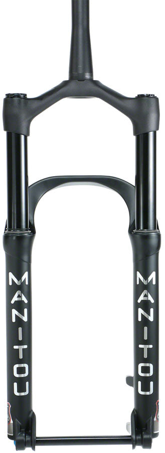 Manitou Mastodon Comp Suspension Fork - 26", 120 mm, 15 x 150 mm, 51 mm Offset, Matte Black, Extended