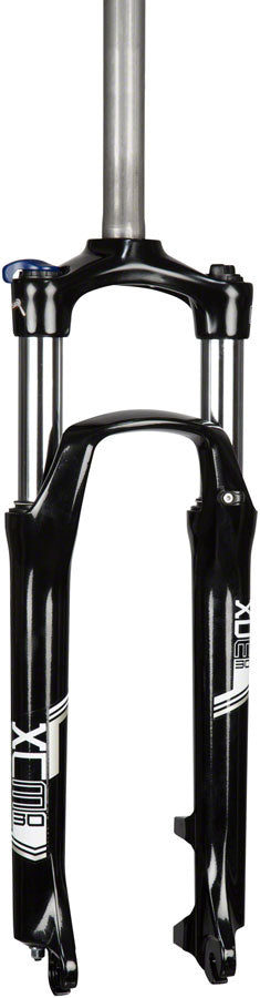 SR Suntour XCM HLO Suspension Fork: 27.5", 1-1/8" Threadless Steerer, 120mm Travel, 100x9mm, Disc, Black