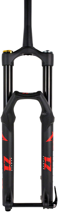 Marzocchi Bomber Z1 Coil Suspension Fork - 27.5", 170 mm, 15 x 110 mm, 44 mm Offset, Matte Black, GRIP, Sweep Adjust