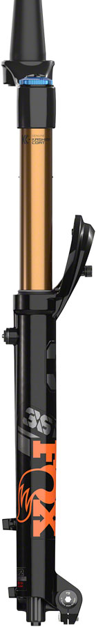 FOX 36 Factory Suspension Fork - 27.5", 160 mm, 15 x 110 mm, 44 mm Offset, Shiny Black, GRIP2, Kabolt-X