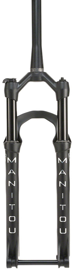 Manitou Markhor Suspension Fork - 29", 100 mm, 15 x 110 mm, 51 mm Offset, Matte Black