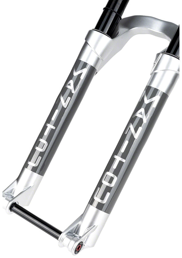 Manitou Mattoc Pro Suspension Fork - 29" 140 mm 15 x 110 mm 44 mm Offset Limited Edition Silver