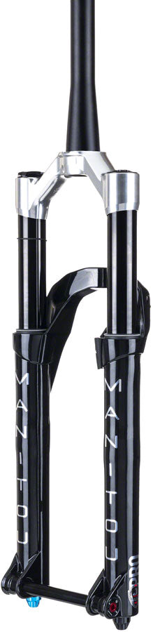 Manitou JUnit 34 Pro Suspension Fork - 26", 120 mm, 15 x 110 mm, 41 mm Offset, Gloss Black