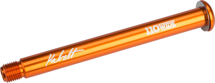 FOX Kabolt Axle Assembly, Orange, for 15x110mm "Boost" Forks