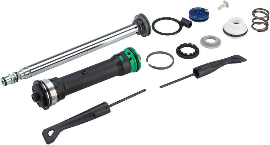 RockShox TK Remote Damper, 17mm Cable Pull (PopLoc/2010-2013 PushLoc only) for 100mm travel XC30 A1-A3/30 SilverA1