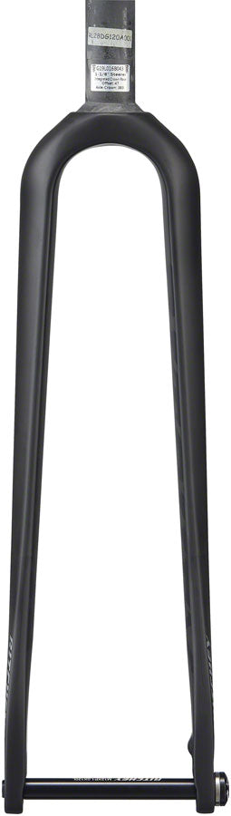 Ritchey WCS Carbon Gravel Fork - 1-1/8", 47mm Rake, QR12, Flat Mount, 2020 Model, Matte Carbon