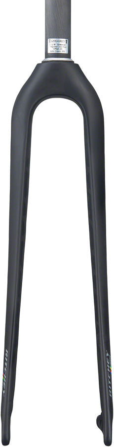 Ritchey WCS Carbon Cross Disc Fork - 1-1/8", 45mm Rake, Disc Brake, 2020 Model, Matte Carbon