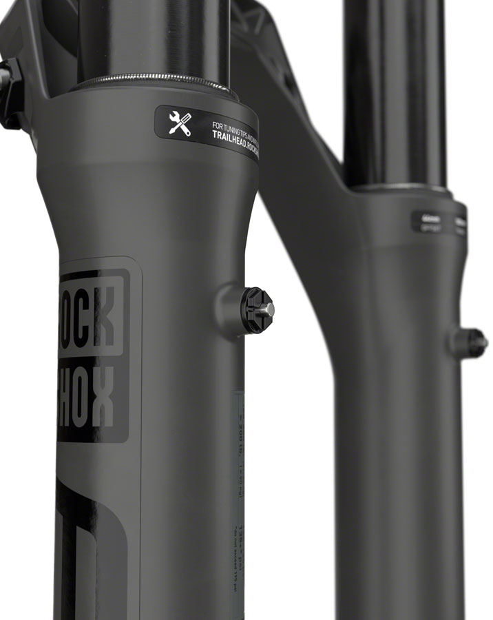 RockShox ZEB Ultimate Charger 3 RC2 Suspension Fork - 29", 160 mm, 15 x 110 mm, 44 mm Offset, Gray, A2