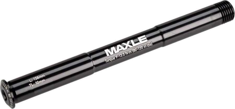 RockShox Maxle DH Front Thru Axle - 20 x 110, 158mm Length, 10mm thread length, M20 x 1.50 thread pitch, BoXXer 2019+, C1