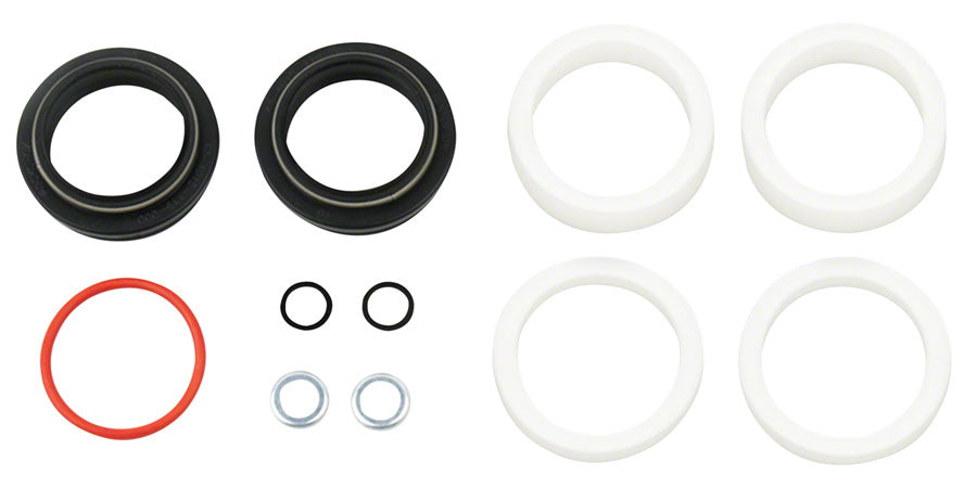 RockShox Dust Wiper Kit - 30mm Flanged Low Friction (Dust Wipers, 5mm and 10mm Foam Rings) - XC30/30Gold/30Silver/Paragon/Psylo/DUKE