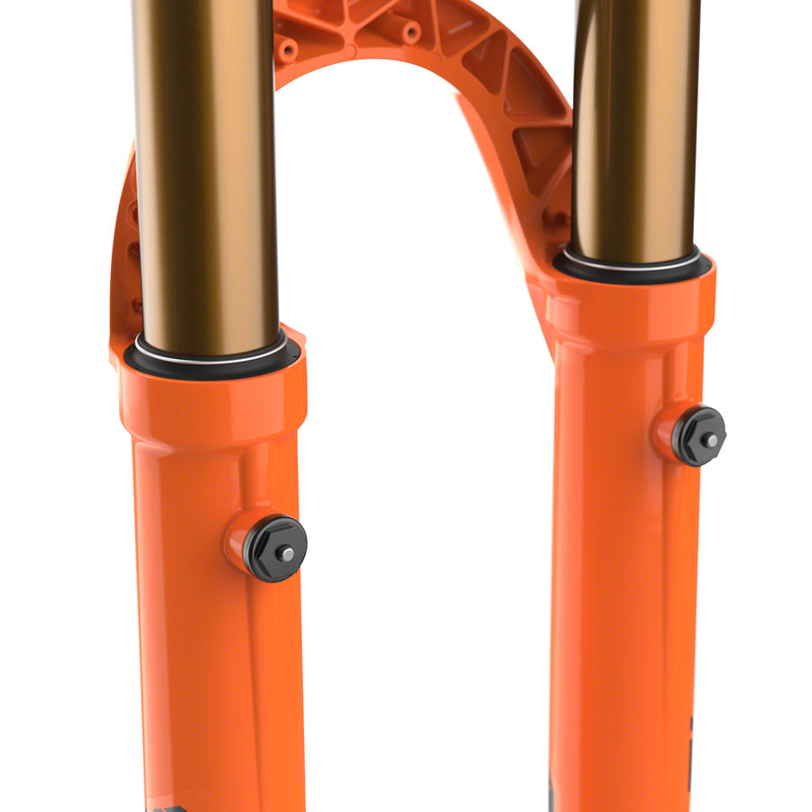 FOX 36 Factory Suspension Fork - 27.5", 160 mm, 15QR x 110 mm, 44 mm Offset, Shiny Orange, GRIP2