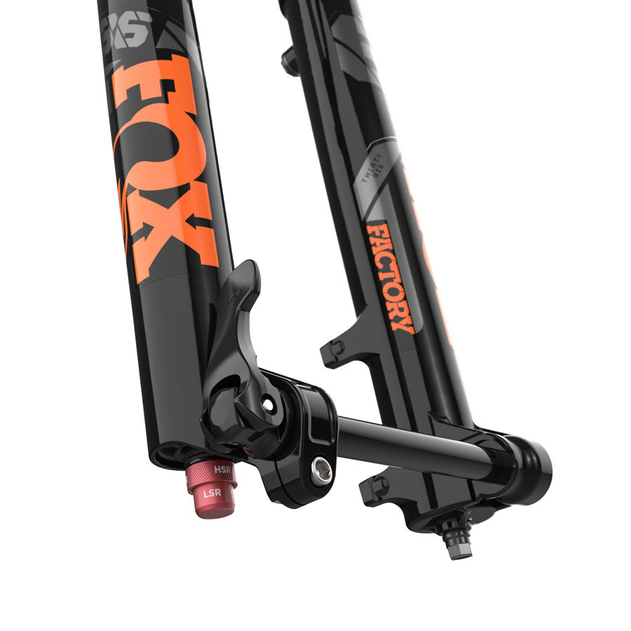 FOX 36 Factory Suspension Fork - 27.5", 160 mm, 15QR x 110 mm, 44 mm Offset, Shiny Black, GRIP2