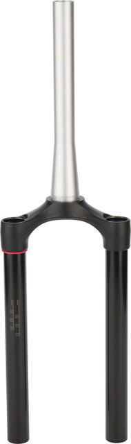 RockShox CSU, Reba Solo Air, 27.5" Boost, Tapered Aluminum Steerer, Diffusion Black, A7 130-150mm