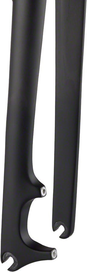 WHISKY No.7 CX Fork - QR, 1-1/8" Straight Carbon Steerer, Post MountDisc, Matte Black